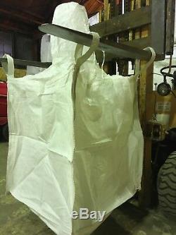 220 Bulk Bags! Spout Top Heavy Duty FIBC Bulk Super Sack 2Ton Bag Woven 36x36x41