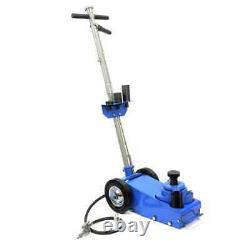 22-Ton Heavy-Duty Air Hydraulic Floor Jack Wheels Lift Truck Bus Shop Equipment