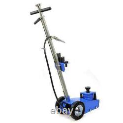 22-Ton Heavy-Duty Air Hydraulic Floor Jack Wheels Lift Truck Bus Shop Equipment