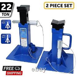22 Ton Heavy Duty Jack Stand Lift Support Stability for Garage Truck Repair Shop