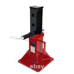 22-Ton Jack Stand Heavy Duty Wide Base Car Truck RV ATV Trailer Fleet SUV 2PCS