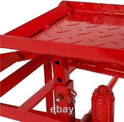 2PCS Auto Car Service Ramps Lifts Heavy Duty Hydraulic Lift Repair Frame 10Ton
