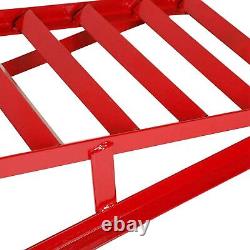 2PCS Auto Car Service Ramps Lifts Heavy Duty Hydraulic Lift Repair Frame 10Ton