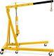 2ton Folding Engine Hoist Heavy-duty Steel Hydraulic Crane Lift 4400lbs Capacity