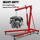 2ton Folding Heavy Duty Engine Motor Hoist Cherry Picker Shop Crane Lift