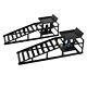 2x Heavy Duty Auto Car Truck Service Ramp Lift Car Jack Hydraulic Lift 5 Ton Bk
