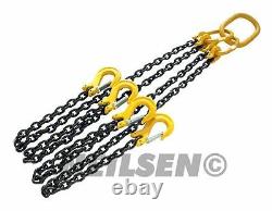 2 Meter 4 Ton Heavy Duty Lifting Sling Chain With 4 Legs CE Approved CT2065