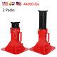 2 Packs Car Jack Stand Heavy Duty Pin Type Adjustable Height With Lock 22 Ton Us