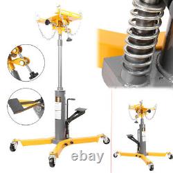 2 Stage Hydraulic Transmission Jack with360° Swivel Wheel Lift Hoist 1500LBS US