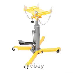 2 Stage Hydraulic Transmission Jack with360° Swivel Wheel Lift Hoist 1500LBS US