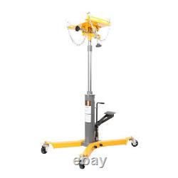 2 Stage Hydraulic Transmission Jack with360° Swivel Wheel Lift Hoist 1500LBS US