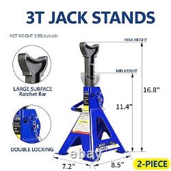 2 Ton Floor Jack Heavy Duty Steel Racing Low Profile Floor Jack with Single Pist