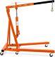 2 Ton Folding Hydraulic Engine Hoist Crane Lift 4400 Lbs Capacity Heavy-duty