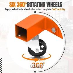 2 Ton Folding Hydraulic Engine Hoist Crane Lift 4400 LBS Capacity Heavy-Duty