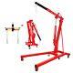 2 Ton Heavy Duty Hydraulic Engine Crane 4400lbs Folding Engine Hoist Lift Tool
