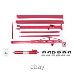 2 Ton Heavy-Duty Hydraulic Engine Hoist Folding Cherry Picker Shop Crane Lift