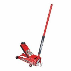 2 Ton Low Profile Floor Jack HEAVY DUTY STEEL Rapid Lift Pump Hydraulic Car Shop