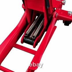 2 Ton Low Profile Floor Jack HEAVY DUTY STEEL Rapid Lift Pump Hydraulic Car Shop