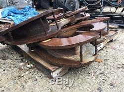 (2) Very Heavy Duty 20 Ton Crane Beam Clamps FREE SHIP With 25 MILES