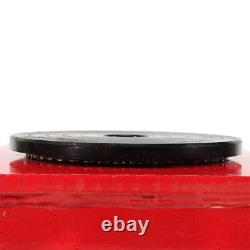 2x 6 Ton Heavy Duty Machine Dolly Skate Machinery Roller Mover Cargo Trolley Red