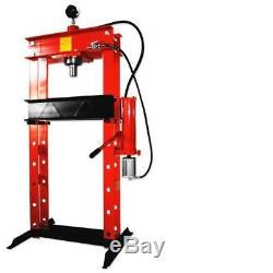30 Ton Air Hydraulic Shop Press With Gauge Heavy Duty