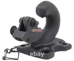 30-Ton Heavy Duty Rigid Mount Pintle Hooks Made in USA