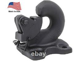 30-Ton Heavy Duty Rigid Mount Pintle Hooks Made in USA (2 Pack)