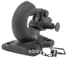 30-Ton Heavy Duty Rigid Mount Pintle Hooks Made in USA (2 Pack)