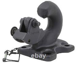30-Ton Heavy Duty Rigid Mount Pintle Hooks Made in USA (2 Pack)