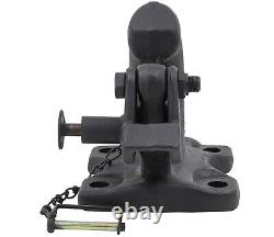 30-Ton Heavy Duty Rigid Mount Pintle Hooks Made in USA (2 Pack)
