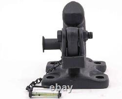 30-Ton Heavy Duty Rigid Mount Pintle Hooks Made in USA (2 Pack)