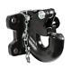 30 Ton Pintle Hook Heavy Duty Alloy Steel Hitch Towing Equipment Durable Black