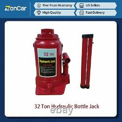 32 Ton Hydraulic Bottle Jack Automotive Shop Equipment Car Truck Heavy Duty