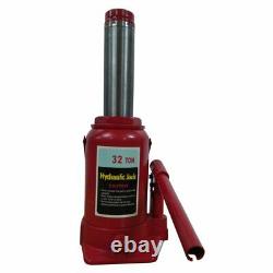 32 Ton Hydraulic Bottle Jack Automotive Shop Equipment Car Truck Heavy Duty