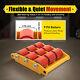 33000lbs 15 Ton Machine Dolly Skate Machinery Roller Cargo Trolley Heavy Duty