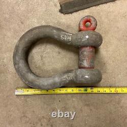 35 Ton Shackle Heavy Duty Crane Rigging Lift Clevis 35t, USA Made, Free Shipping
