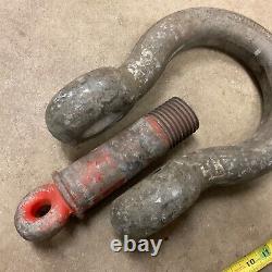 35 Ton Shackle Heavy Duty Crane Rigging Lift Clevis 35t, USA Made, Free Shipping