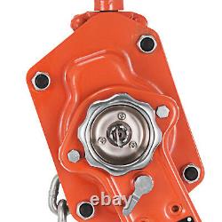 3Ton 10FT Ratcheting Lever Block Chain Hoist Puller Pulley Heavy Duty Best