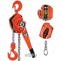 3Ton 5FT Ratcheting Lever Block Chain Hoist Puller Pulley Heavy Duty Use
