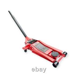 3Ton Heavy Duty Hydraulic Low Profile Trolley Jack 75-505mm Lifting Car Garage