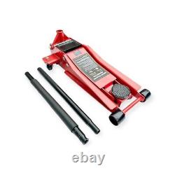 3Ton Heavy Duty Hydraulic Low Profile Trolley Jack 75-505mm Lifting Car Garage