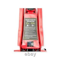 3Ton Heavy Duty Hydraulic Low Profile Trolley Jack 75-505mm Lifting Car Garage
