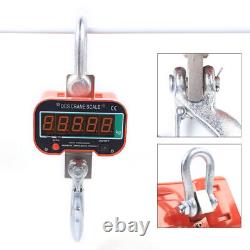 3Ton Heavy Duty Load LCD Display Crane Scale Industrial Hanging Scale Durable