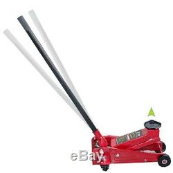 3Ton Heavy Duty Steel Floor Jack with Rapid Pump Lift Car Vehicle Garage Shop