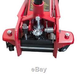 3Ton Heavy Duty Steel Floor Jack with Rapid Pump Lift Car Vehicle Garage Shop