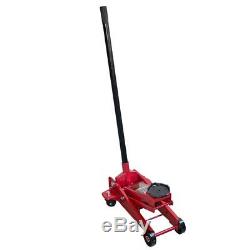 3Ton Heavy Duty Steel Floor Jack with Rapid Pump Lift Car Vehicle Garage Shop