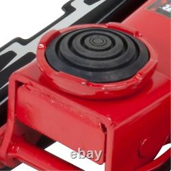 3.5-Ton Fast Lift Heavy-Duty Garage Floor Jack with Swivel Saddle