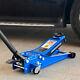 3 Ton / 6600 Lbs Heavy Duty Horizontal Double Pump Floor Jack Foot Model