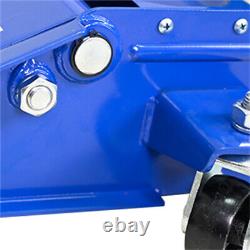3 Ton / 6600 Lbs Heavy Duty Horizontal Double Pump Floor Jack Foot Model