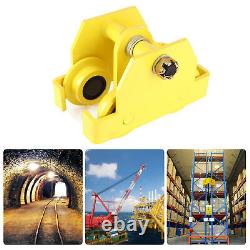 3 Ton Capacity Manual Trolley Heavy Duty Steel I Beam-Single Track Trolley For
